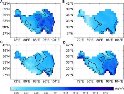 The total mass and spatial–temporal variability of aerial cryosphere over the Tibetan Plateau from 2003 to 2020